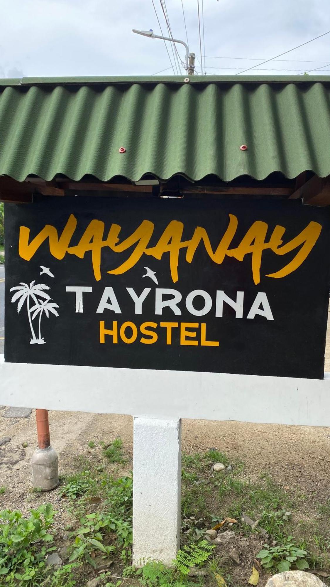 Wayanay Tayrona Eco Hostel El Zaino Exteriör bild