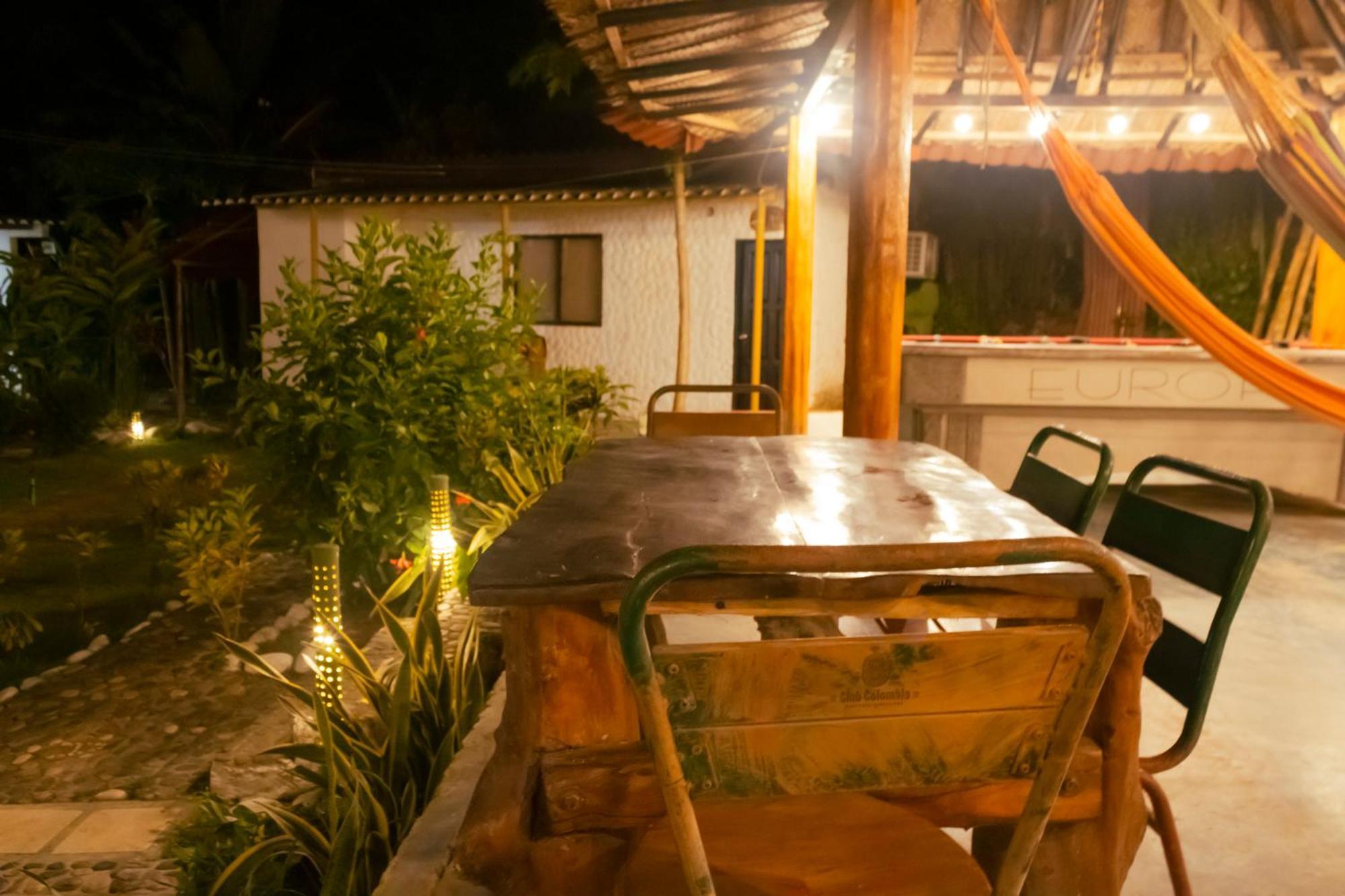 Wayanay Tayrona Eco Hostel El Zaino Exteriör bild