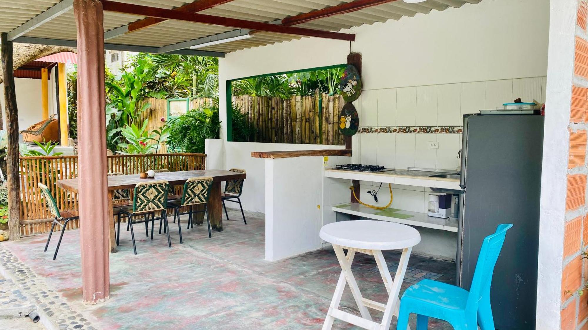 Wayanay Tayrona Eco Hostel El Zaino Exteriör bild